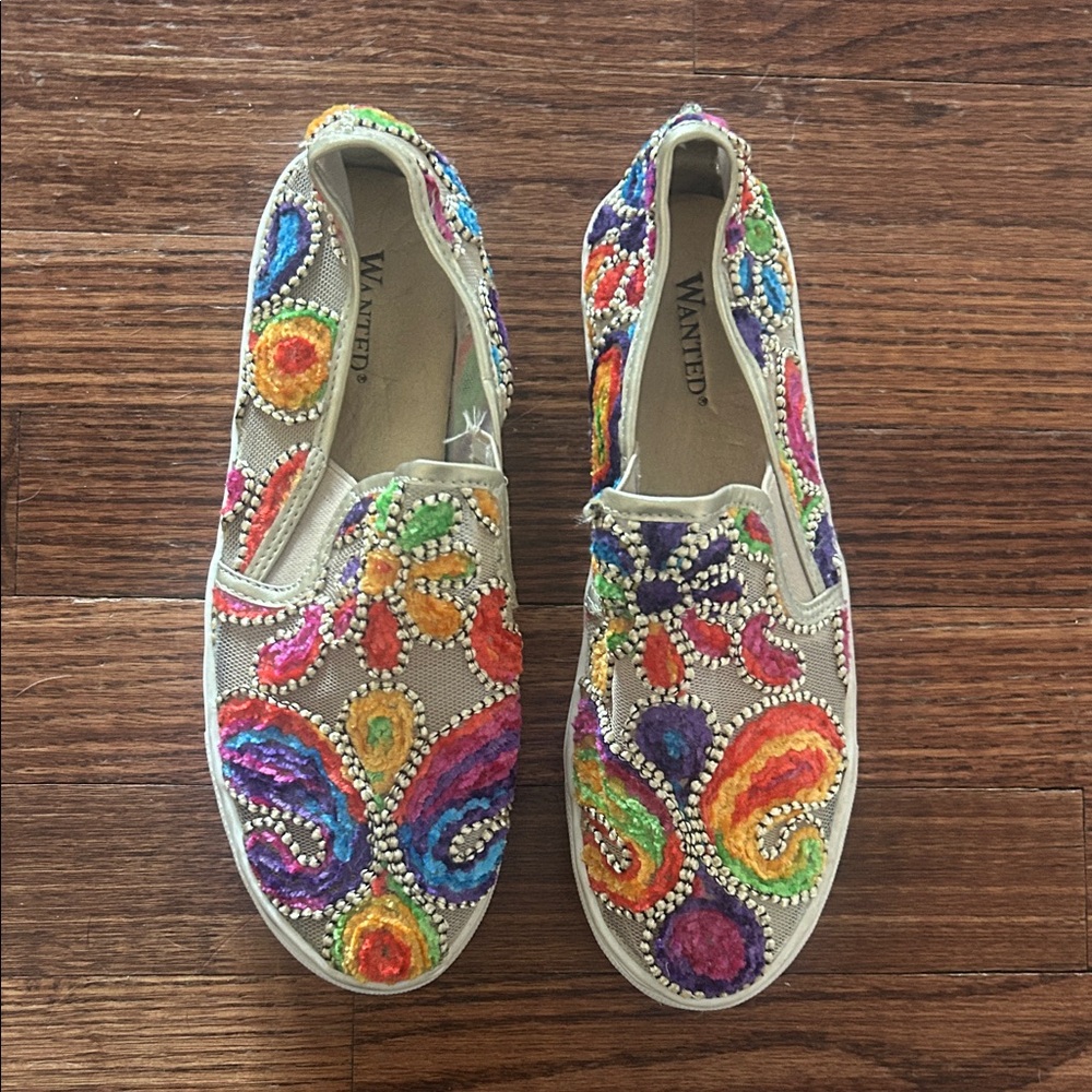 Wanted Picasso Slip On Sneakers